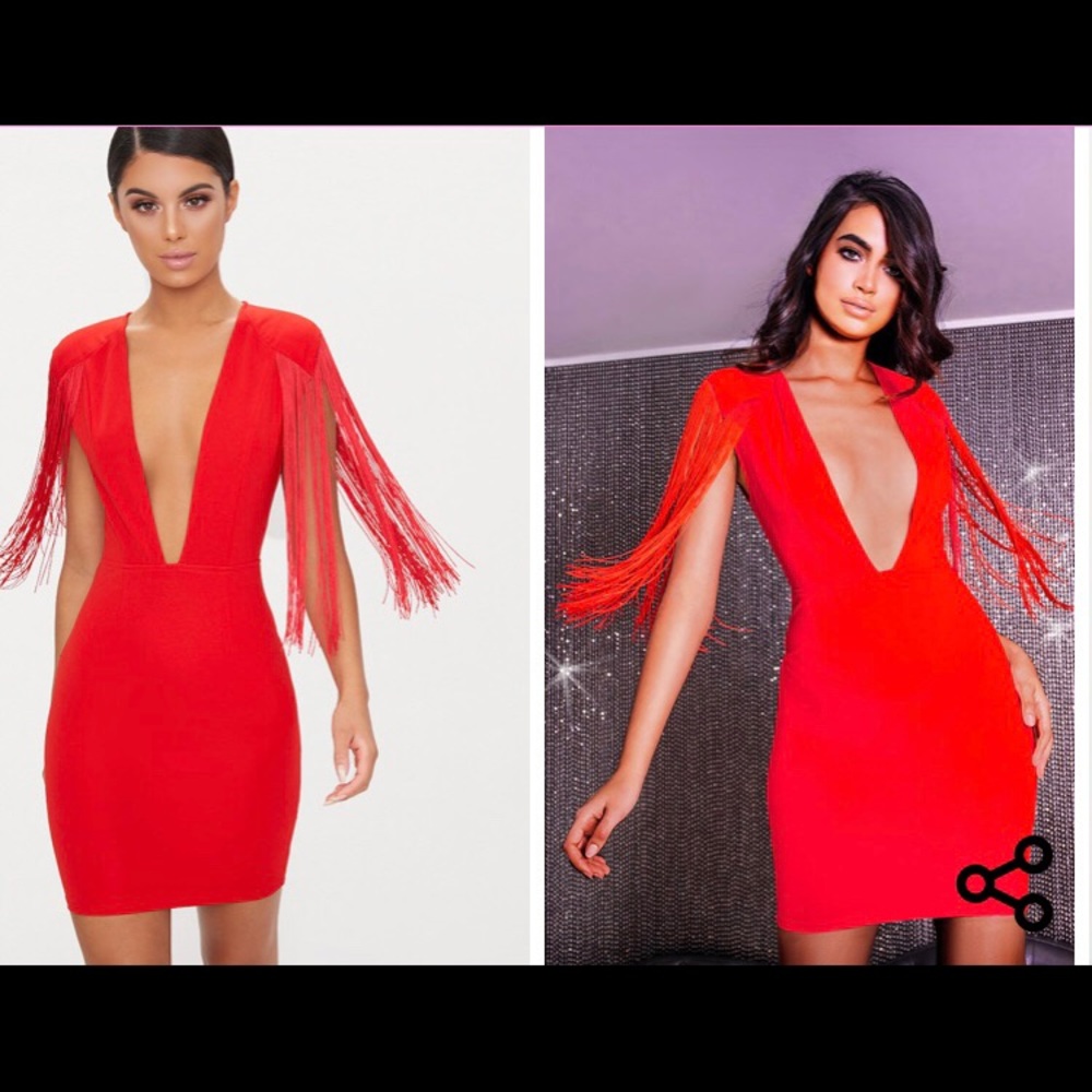 Red dress